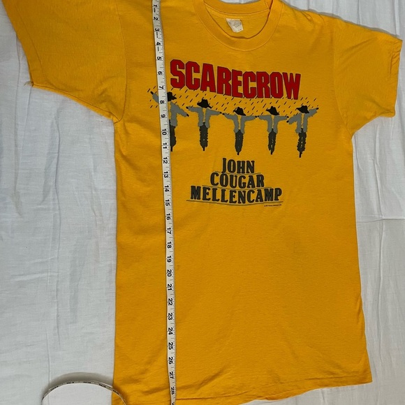 VTG Original 1985 John Cougar Mellencamp Single Stitch Concert T Shirt Rare XL - Picture 13 of 16